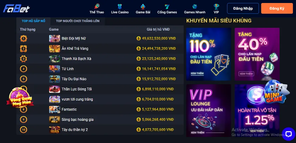 Khuyến mãi nạp lại hàng ngày w888 app